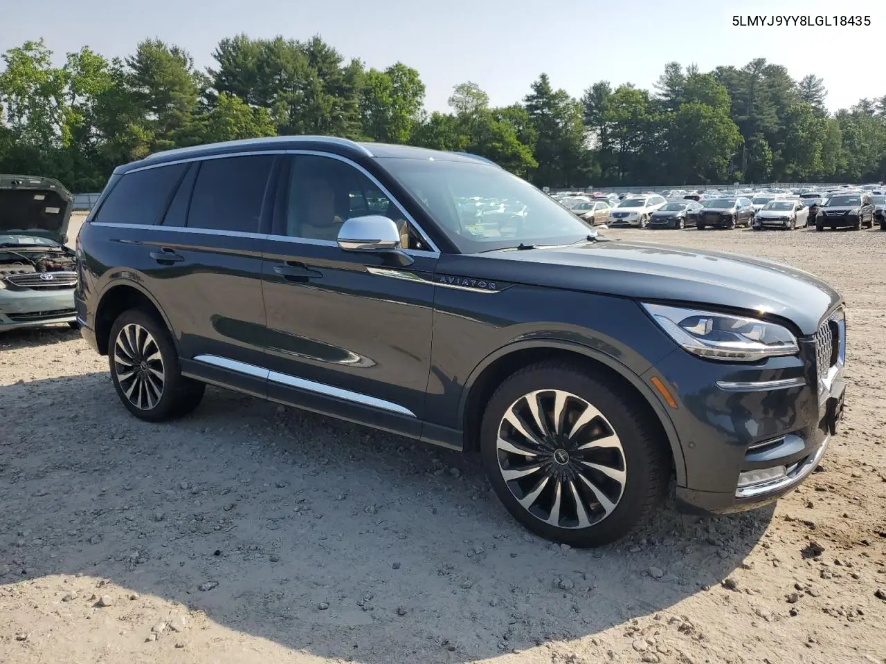 2020 Lincoln Aviator Black Label Grand Touring VIN: 5LMYJ9YY8LGL18435 Lot: 59468905