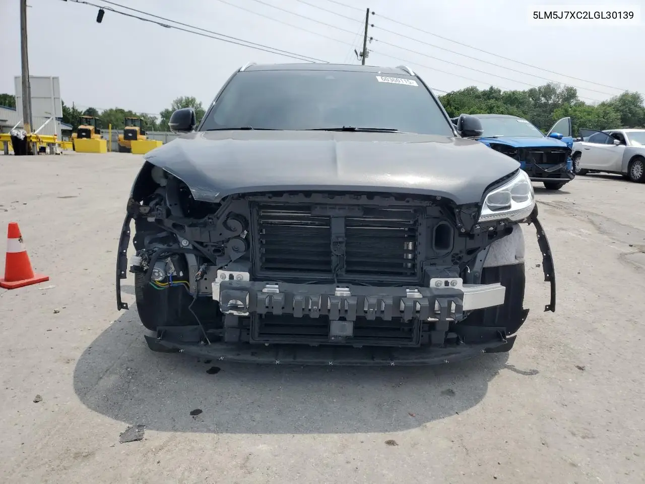 2020 Lincoln Aviator Reserve VIN: 5LM5J7XC2LGL30139 Lot: 60360115