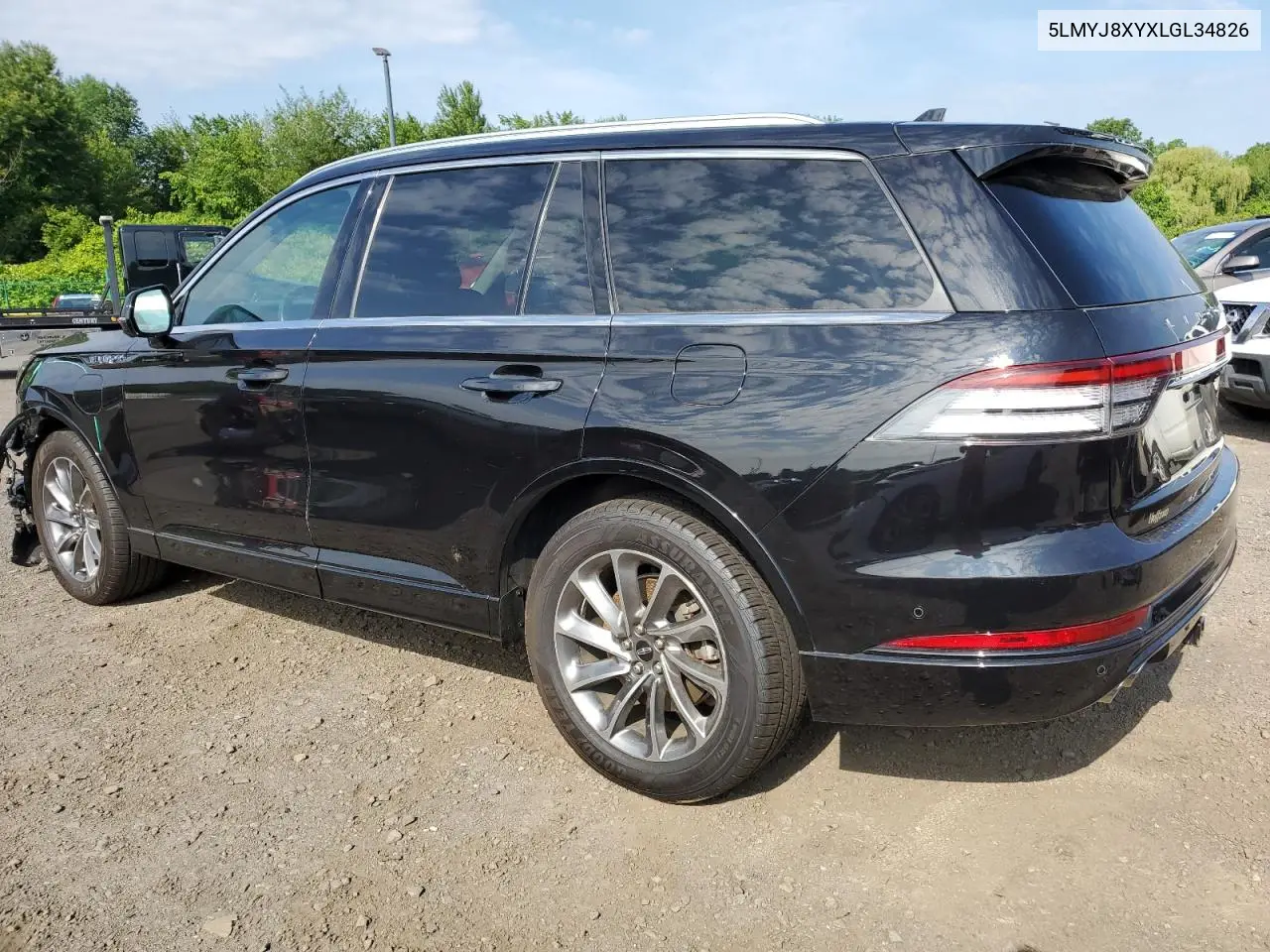 2020 Lincoln Aviator Grand Touring VIN: 5LMYJ8XYXLGL34826 Lot: 60502145