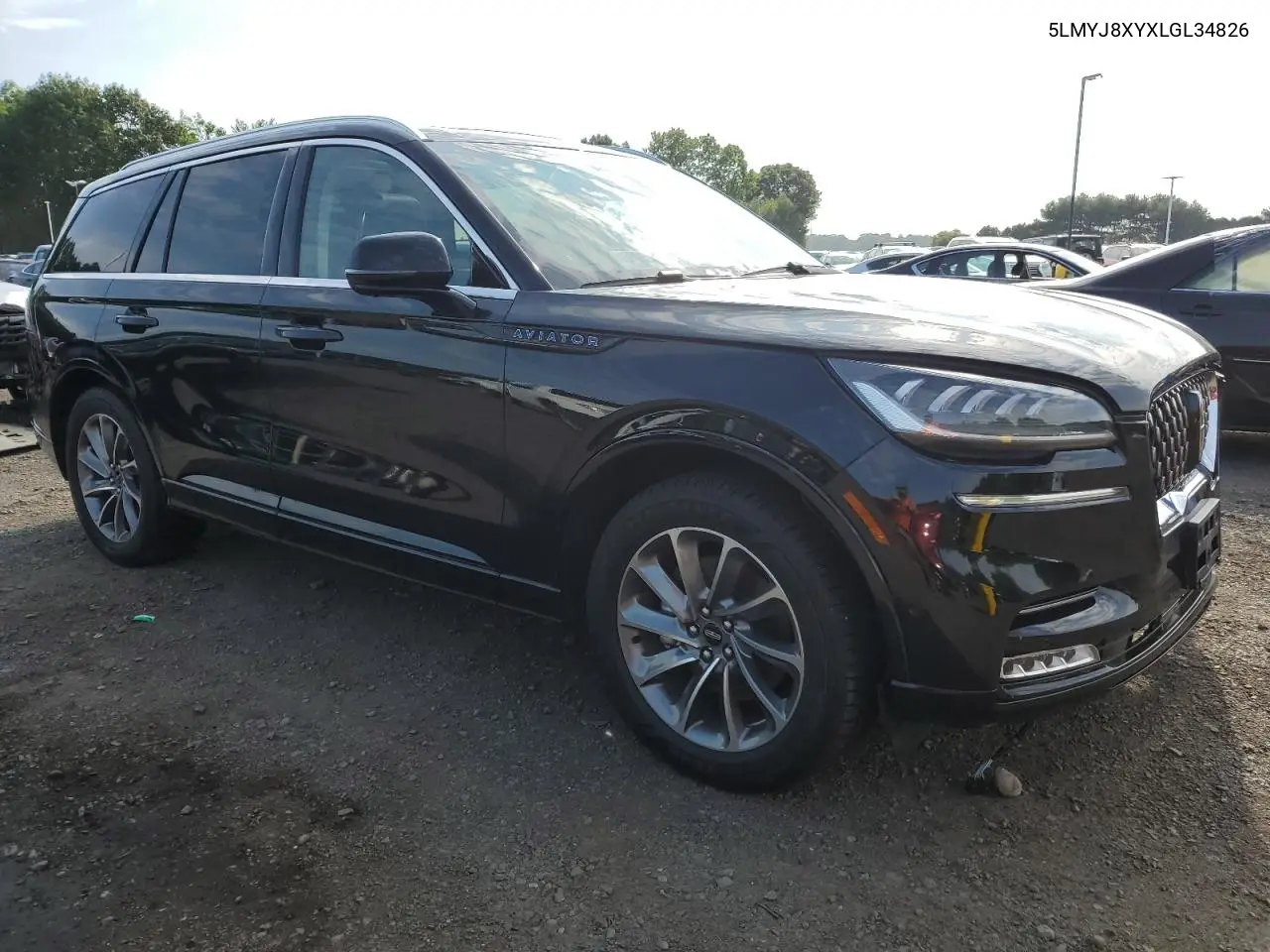 2020 Lincoln Aviator Grand Touring VIN: 5LMYJ8XYXLGL34826 Lot: 60502145