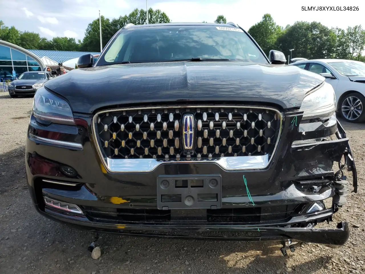 2020 Lincoln Aviator Grand Touring VIN: 5LMYJ8XYXLGL34826 Lot: 60502145