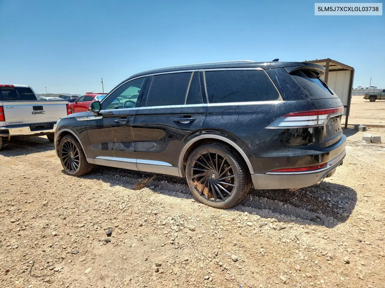 2020 Lincoln Aviator Reserve VIN: 5LM5J7XCXLGL03738 Lot: 60615605