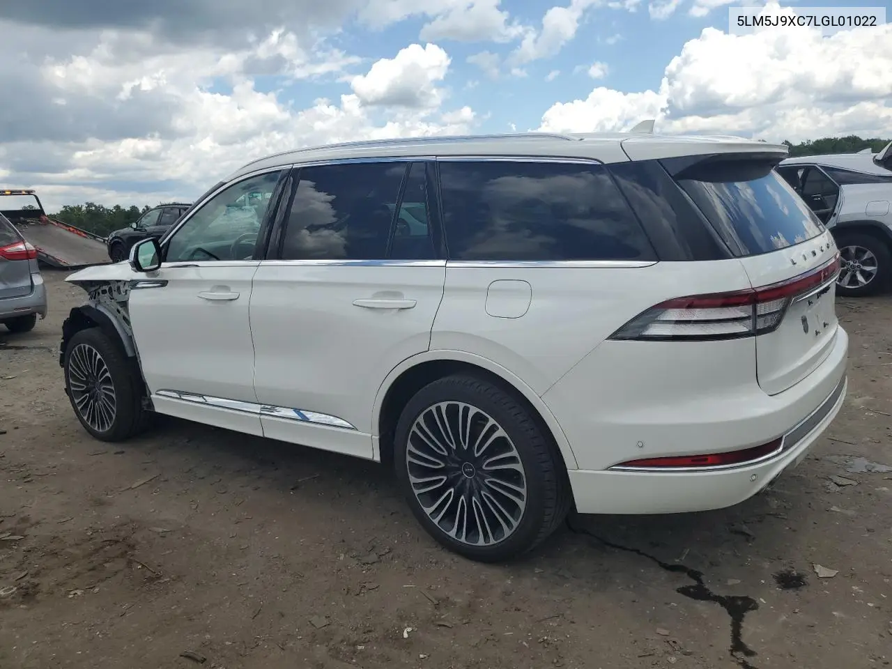 2020 Lincoln Aviator Black Label VIN: 5LM5J9XC7LGL01022 Lot: 61236505