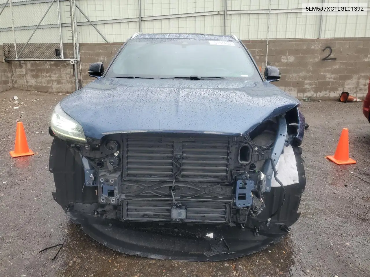 2020 Lincoln Aviator Reserve VIN: 5LM5J7XC1LGL01392 Lot: 61974035