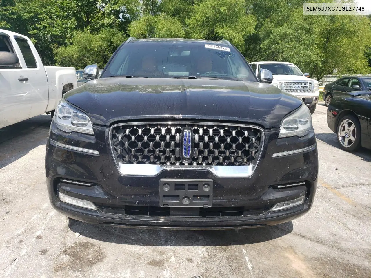 2020 Lincoln Aviator Black Label VIN: 5LM5J9XC7LGL27748 Lot: 62106425
