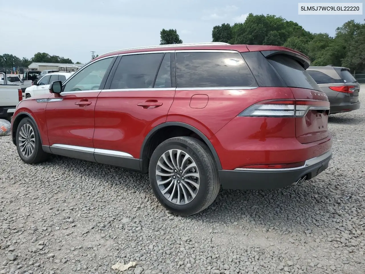 2020 Lincoln Aviator Reserve VIN: 5LM5J7WC9LGL22220 Lot: 62135065