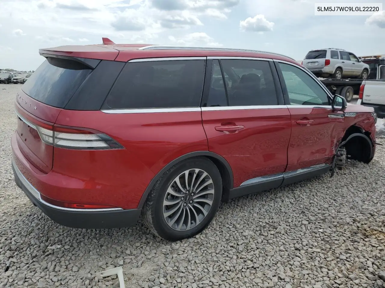 2020 Lincoln Aviator Reserve VIN: 5LM5J7WC9LGL22220 Lot: 62135065