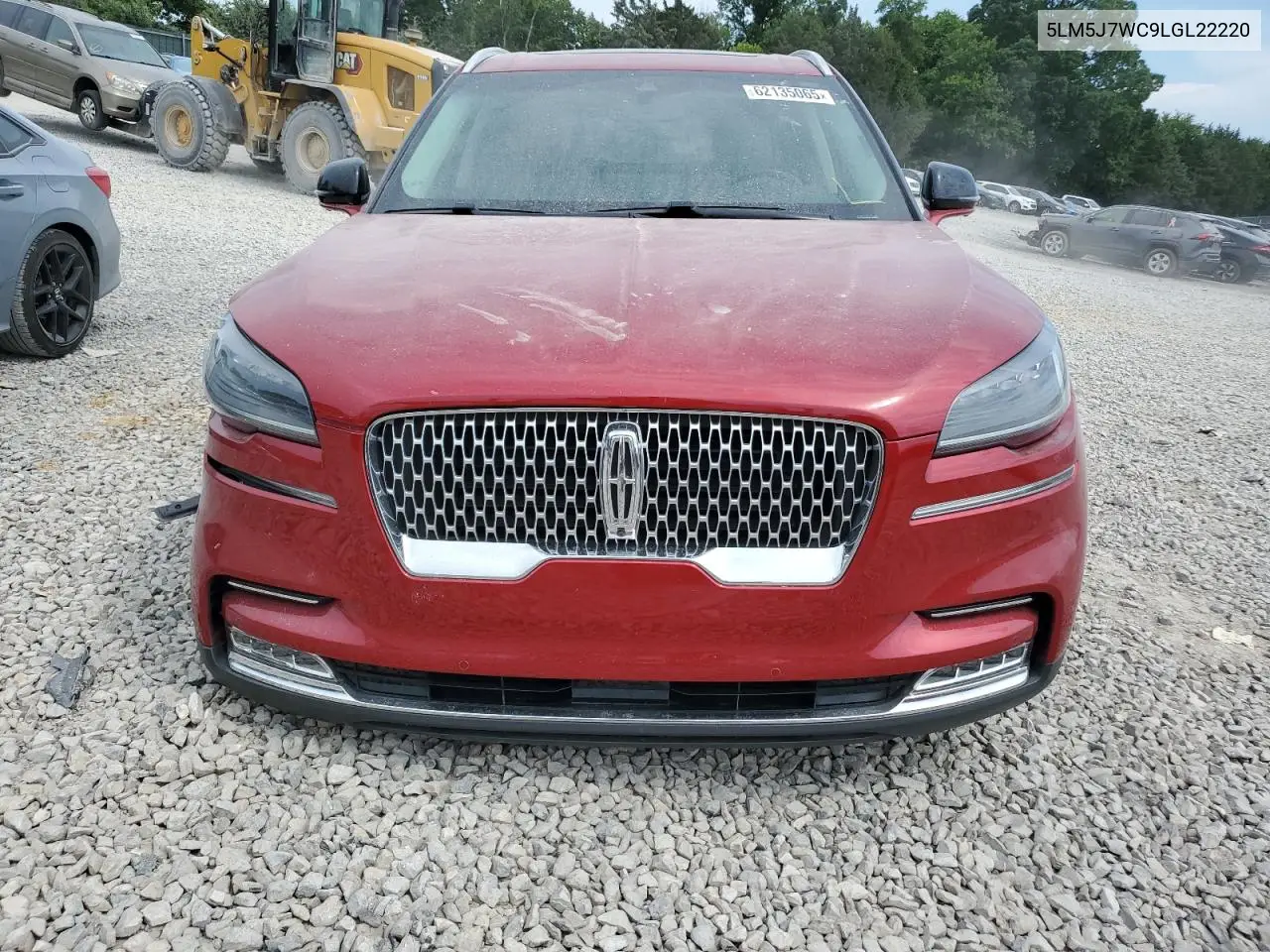 2020 Lincoln Aviator Reserve VIN: 5LM5J7WC9LGL22220 Lot: 62135065