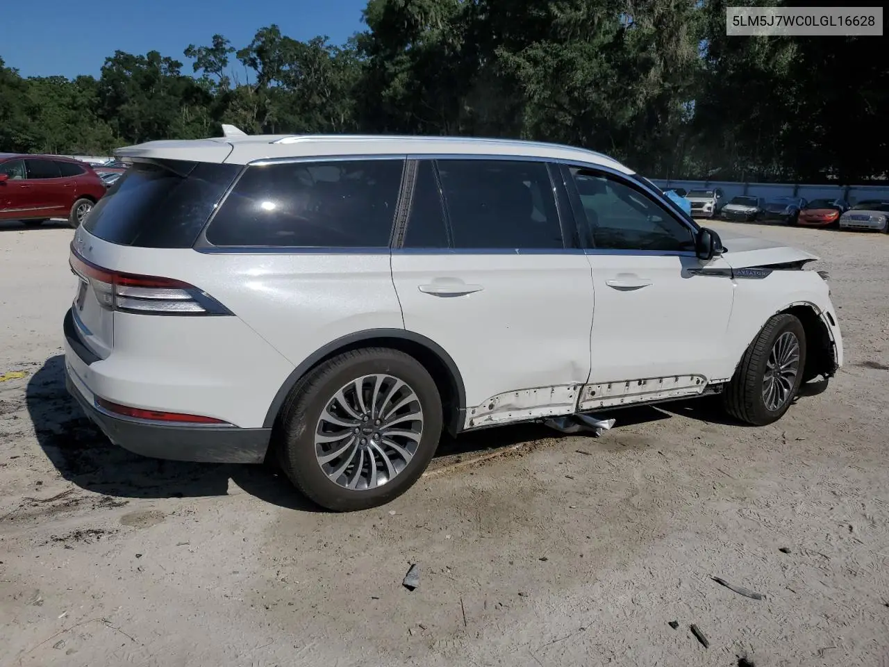 2020 Lincoln Aviator Reserve VIN: 5LM5J7WC0LGL16628 Lot: 62344245
