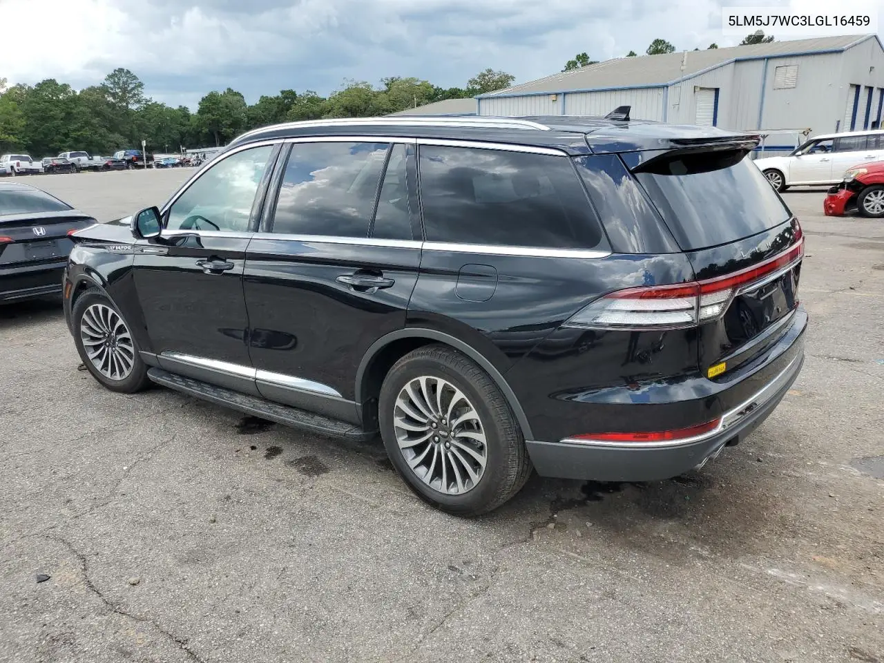 2020 Lincoln Aviator Reserve VIN: 5LM5J7WC3LGL16459 Lot: 62428535