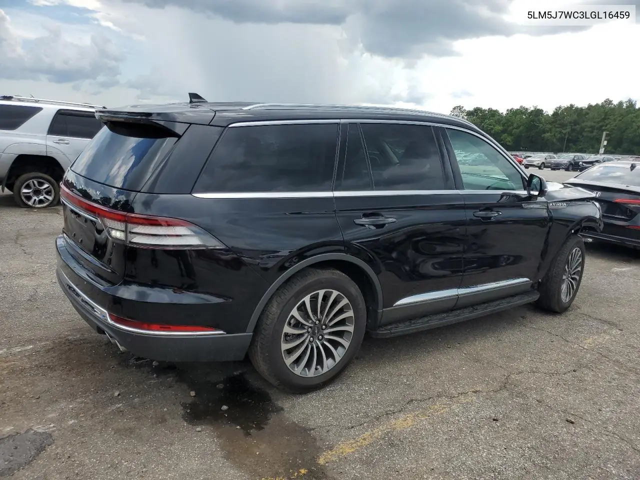2020 Lincoln Aviator Reserve VIN: 5LM5J7WC3LGL16459 Lot: 62428535