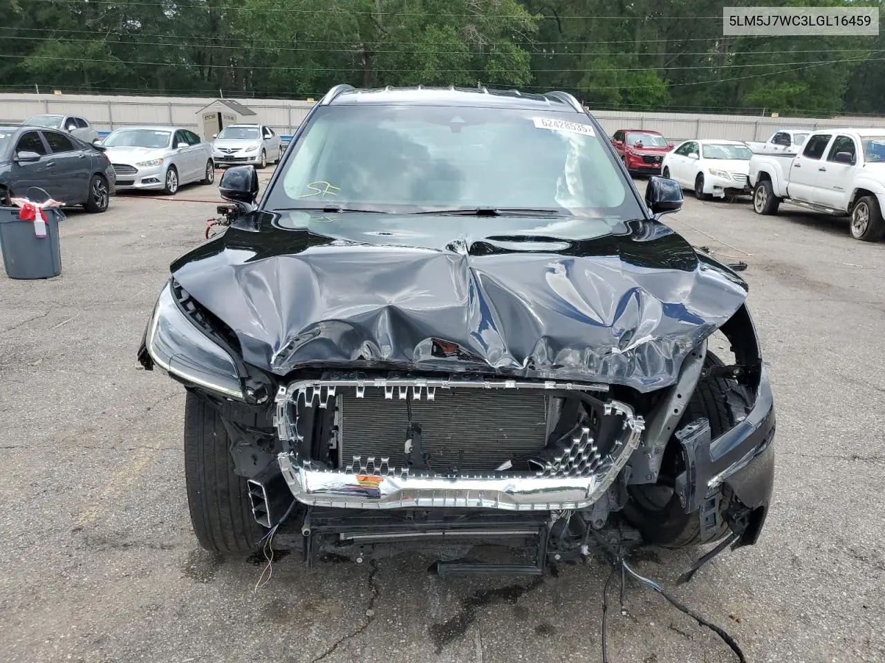 2020 Lincoln Aviator Reserve VIN: 5LM5J7WC3LGL16459 Lot: 62428535