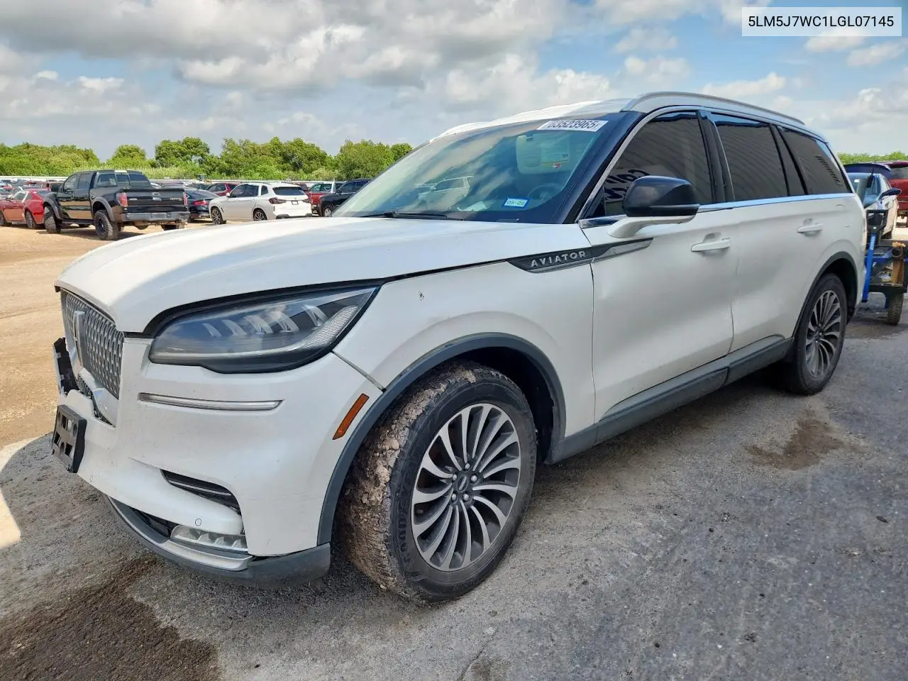 2020 Lincoln Aviator Reserve VIN: 5LM5J7WC1LGL07145 Lot: 63523965