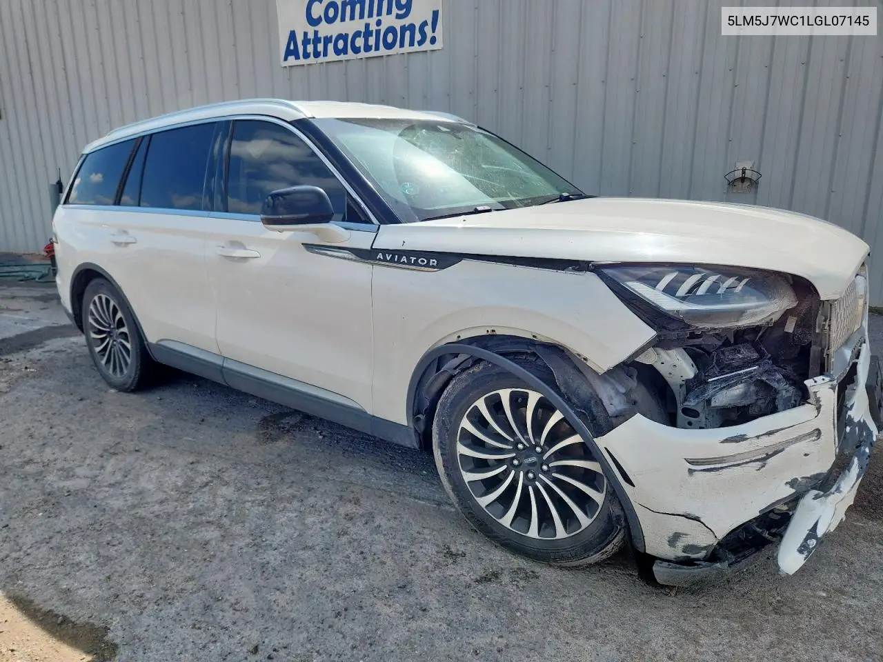 2020 Lincoln Aviator Reserve VIN: 5LM5J7WC1LGL07145 Lot: 63523965