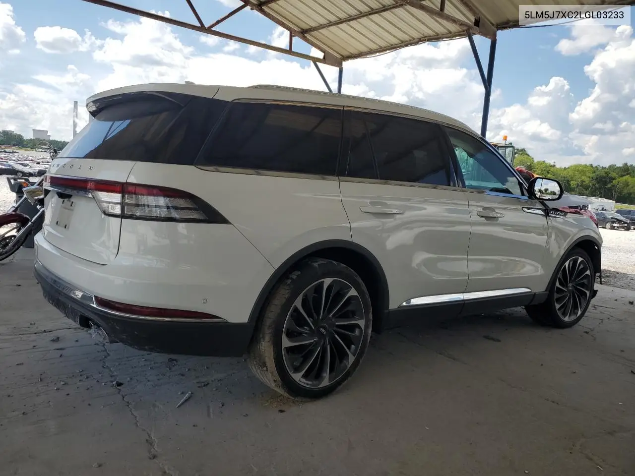 2020 Lincoln Aviator Reserve VIN: 5LM5J7XC2LGL03233 Lot: 64627895