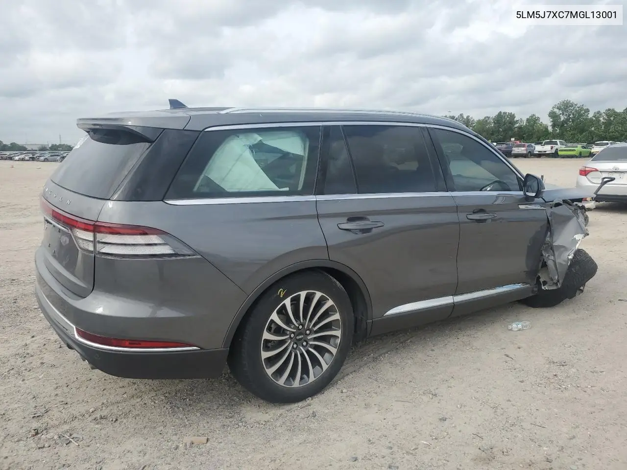 2021 Lincoln Aviator Reserve VIN: 5LM5J7XC7MGL13001 Lot: 54979175