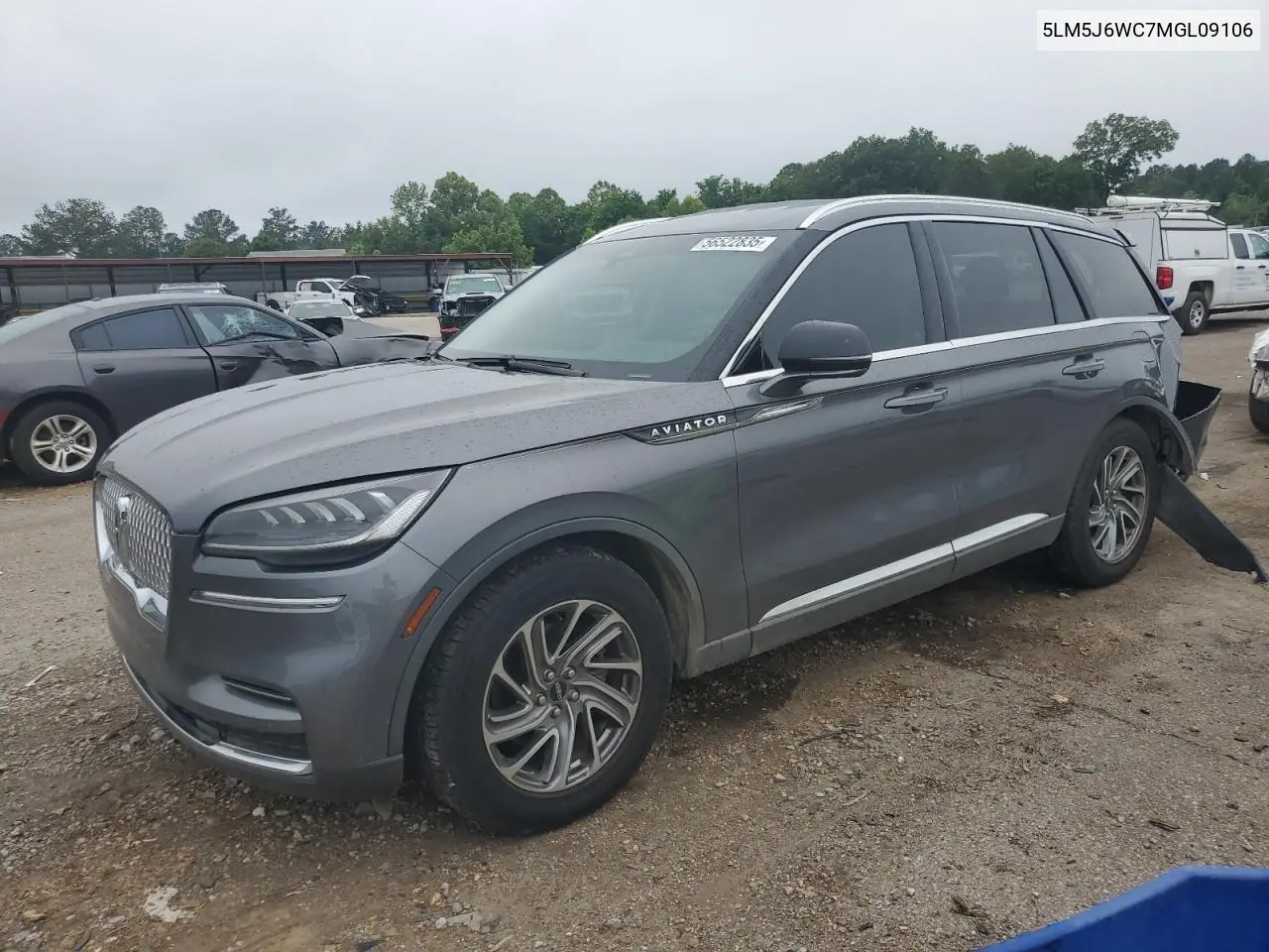 2021 Lincoln Aviator VIN: 5LM5J6WC7MGL09106 Lot: 56522835