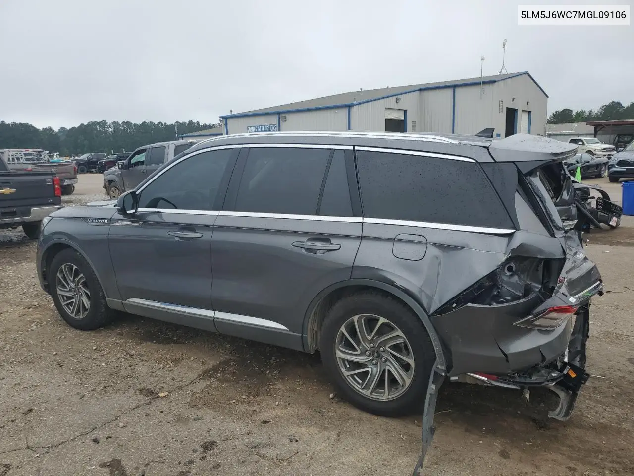 2021 Lincoln Aviator VIN: 5LM5J6WC7MGL09106 Lot: 56522835