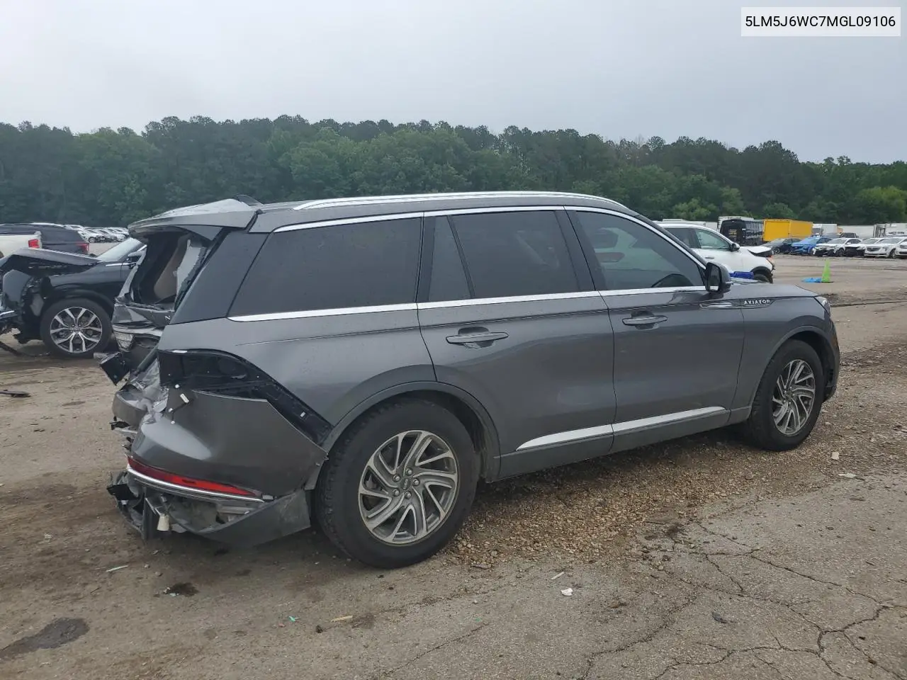 2021 Lincoln Aviator VIN: 5LM5J6WC7MGL09106 Lot: 56522835