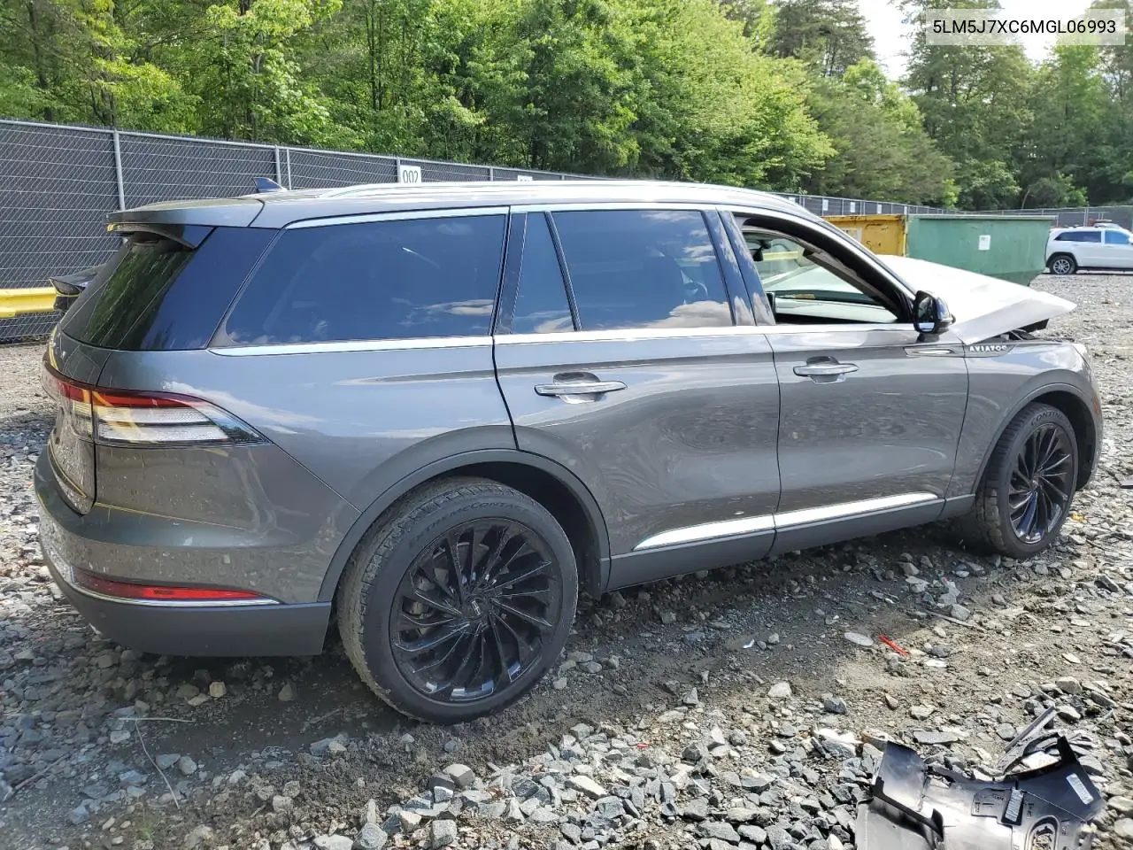 2021 Lincoln Aviator Reserve VIN: 5LM5J7XC6MGL06993 Lot: 58164345