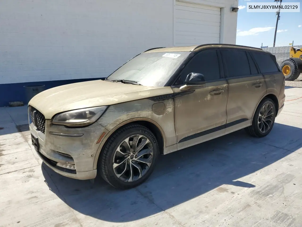 2021 Lincoln Aviator Grand Touring VIN: 5LMYJ8XY8MNL02129 Lot: 58831245
