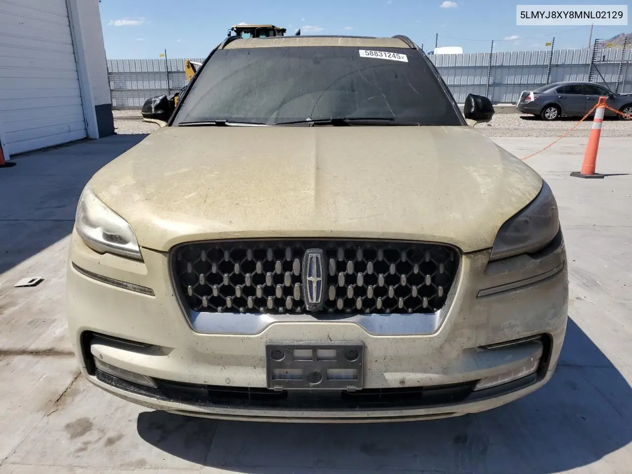2021 Lincoln Aviator Grand Touring VIN: 5LMYJ8XY8MNL02129 Lot: 58831245
