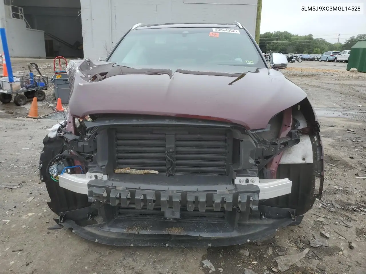 2021 Lincoln Aviator Black Label VIN: 5LM5J9XC3MGL14528 Lot: 59864395