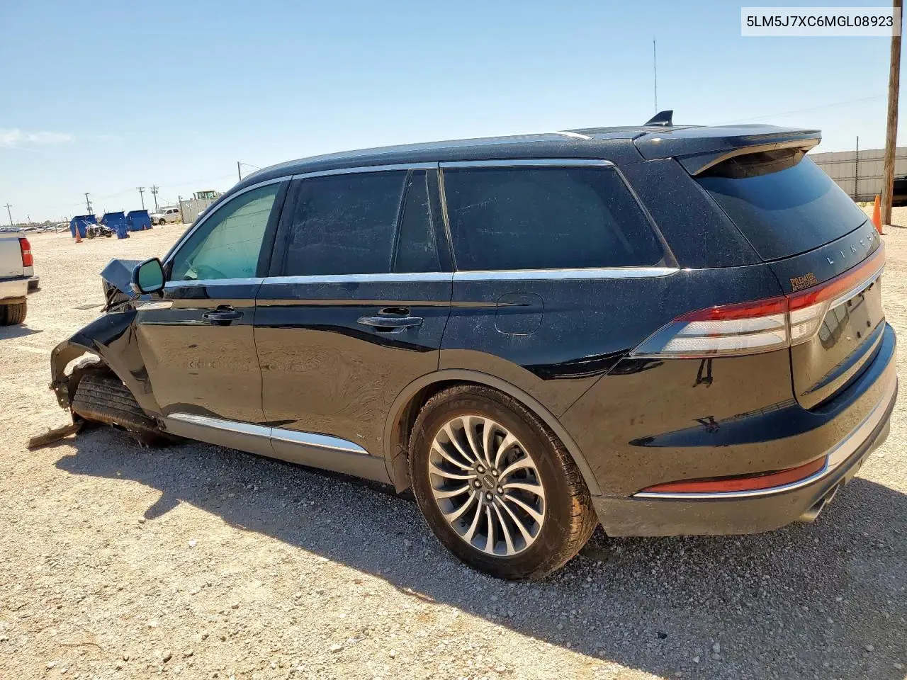 2021 Lincoln Aviator Reserve VIN: 5LM5J7XC6MGL08923 Lot: 60456625