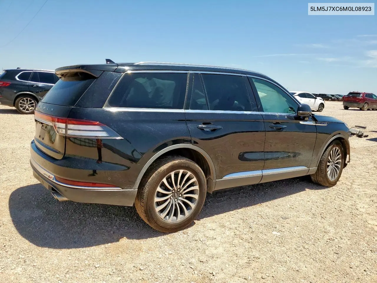2021 Lincoln Aviator Reserve VIN: 5LM5J7XC6MGL08923 Lot: 60456625