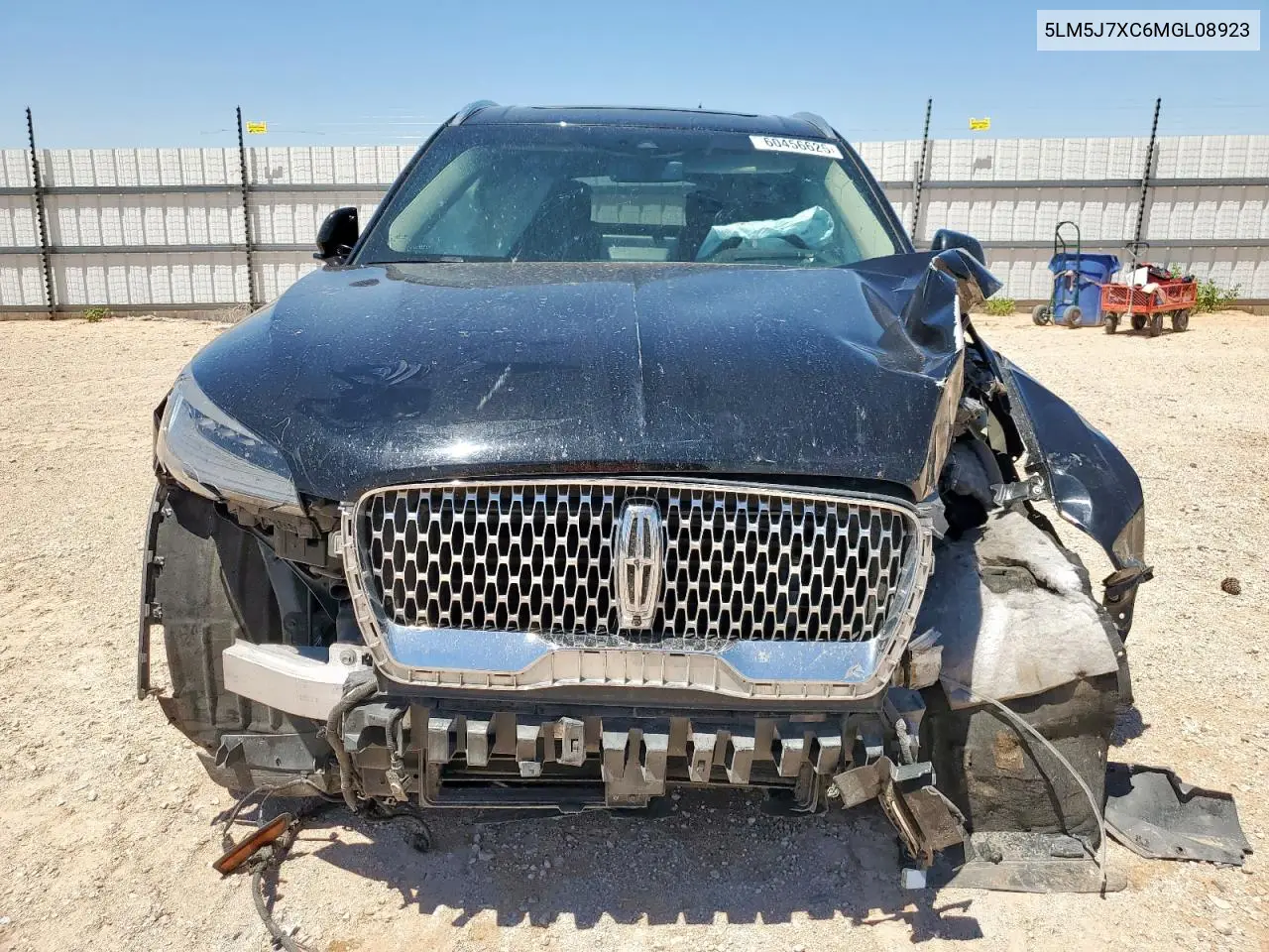 2021 Lincoln Aviator Reserve VIN: 5LM5J7XC6MGL08923 Lot: 60456625