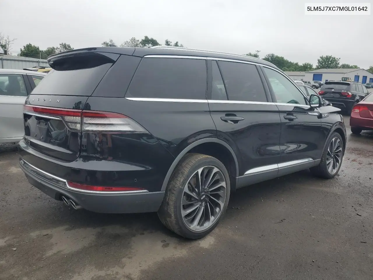 2021 Lincoln Aviator Reserve VIN: 5LM5J7XC7MGL01642 Lot: 60956445