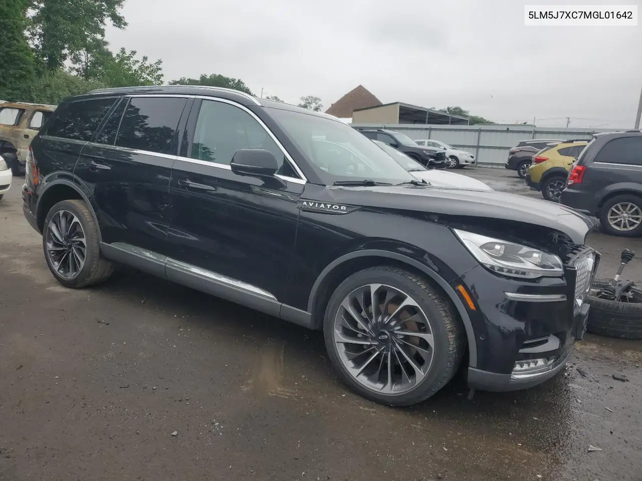2021 Lincoln Aviator Reserve VIN: 5LM5J7XC7MGL01642 Lot: 60956445