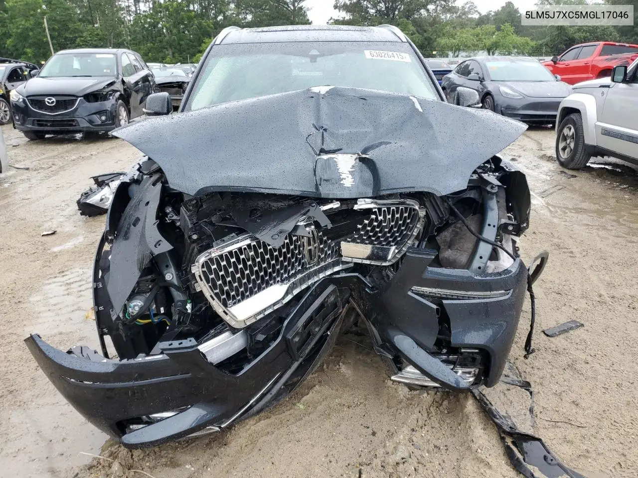 2021 Lincoln Aviator Reserve VIN: 5LM5J7XC5MGL17046 Lot: 63026415