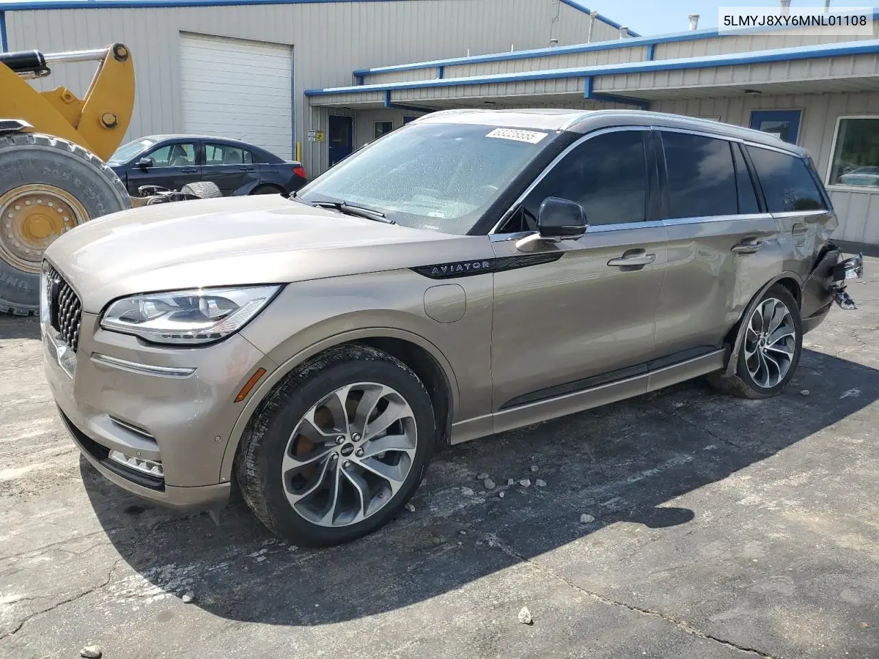 2021 Lincoln Aviator Grand Touring VIN: 5LMYJ8XY6MNL01108 Lot: 63225555