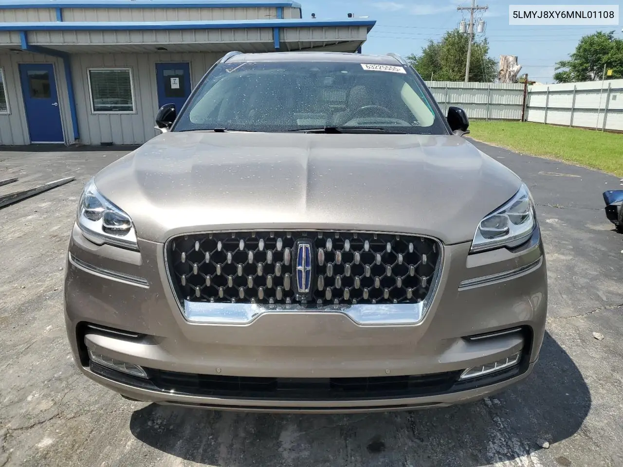 2021 Lincoln Aviator Grand Touring VIN: 5LMYJ8XY6MNL01108 Lot: 63225555