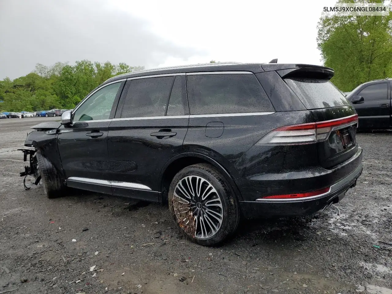 2022 Lincoln Aviator Black Label VIN: 5LM5J9XC6NGL08434 Lot: 55440775