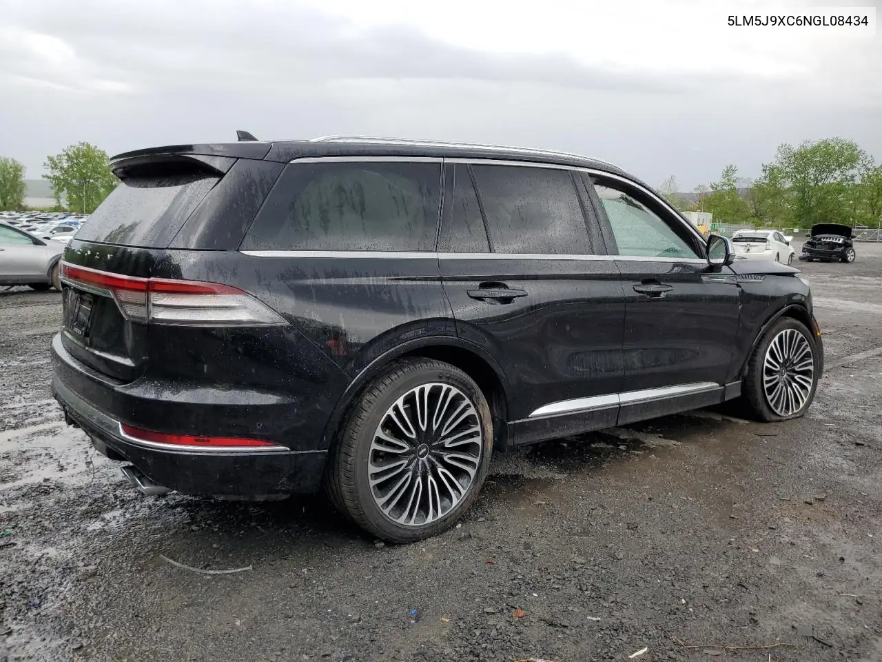 2022 Lincoln Aviator Black Label VIN: 5LM5J9XC6NGL08434 Lot: 55440775