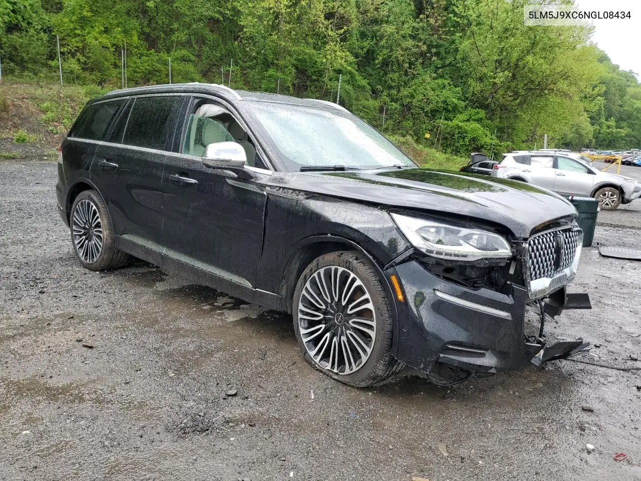 2022 Lincoln Aviator Black Label VIN: 5LM5J9XC6NGL08434 Lot: 55440775