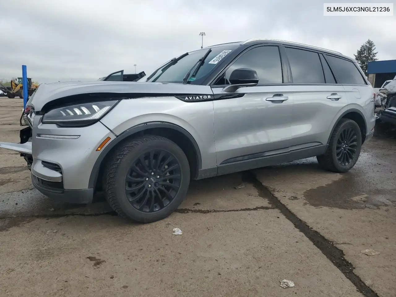 2022 Lincoln Aviator VIN: 5LM5J6XC3NGL21236 Lot: 56134915