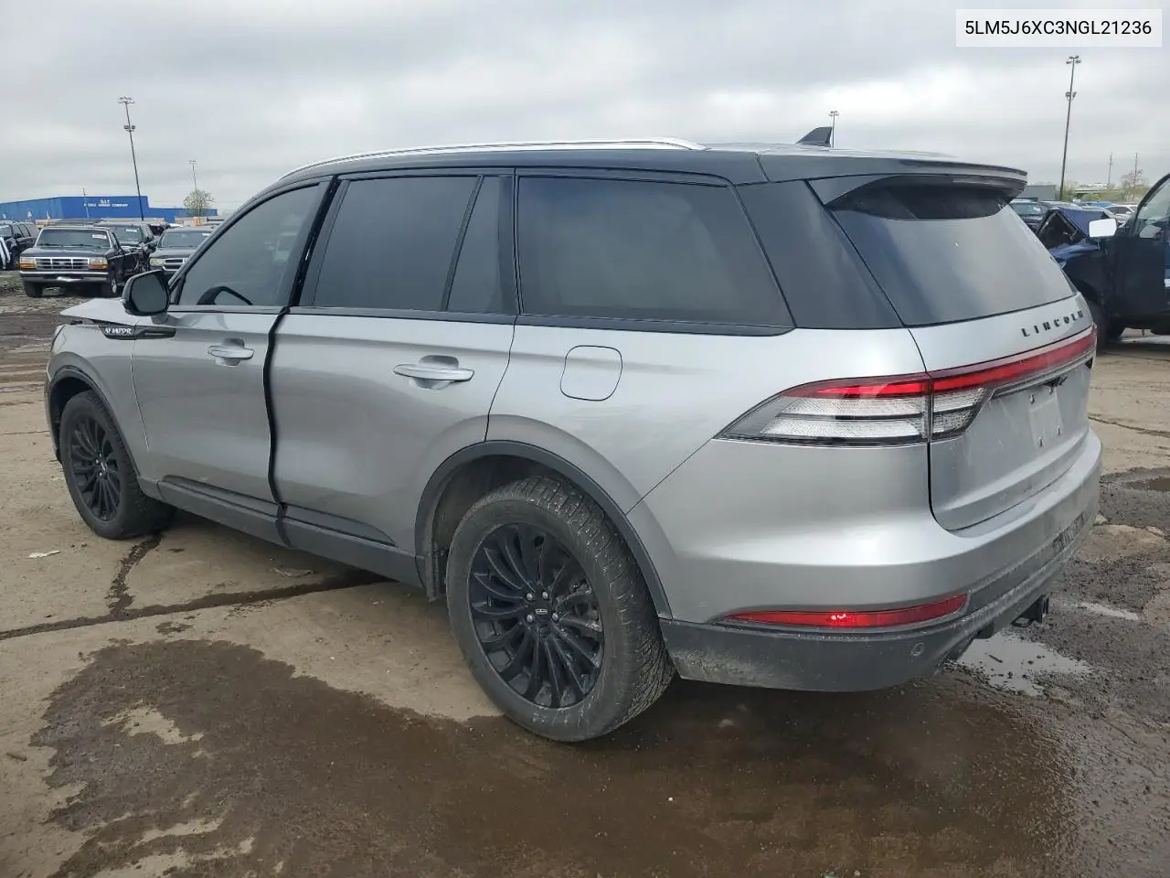 2022 Lincoln Aviator VIN: 5LM5J6XC3NGL21236 Lot: 56134915