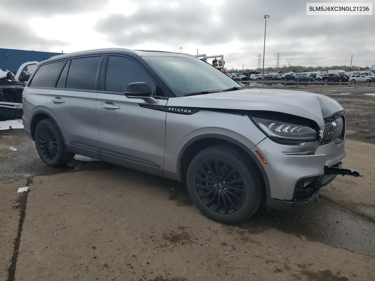 2022 Lincoln Aviator VIN: 5LM5J6XC3NGL21236 Lot: 56134915