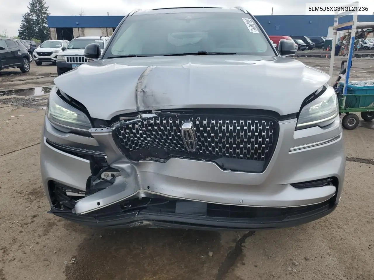 2022 Lincoln Aviator VIN: 5LM5J6XC3NGL21236 Lot: 56134915