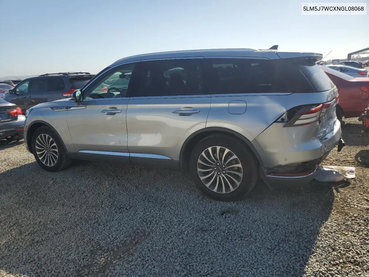 2022 Lincoln Aviator Reserve VIN: 5LM5J7WCXNGL08068 Lot: 56346605