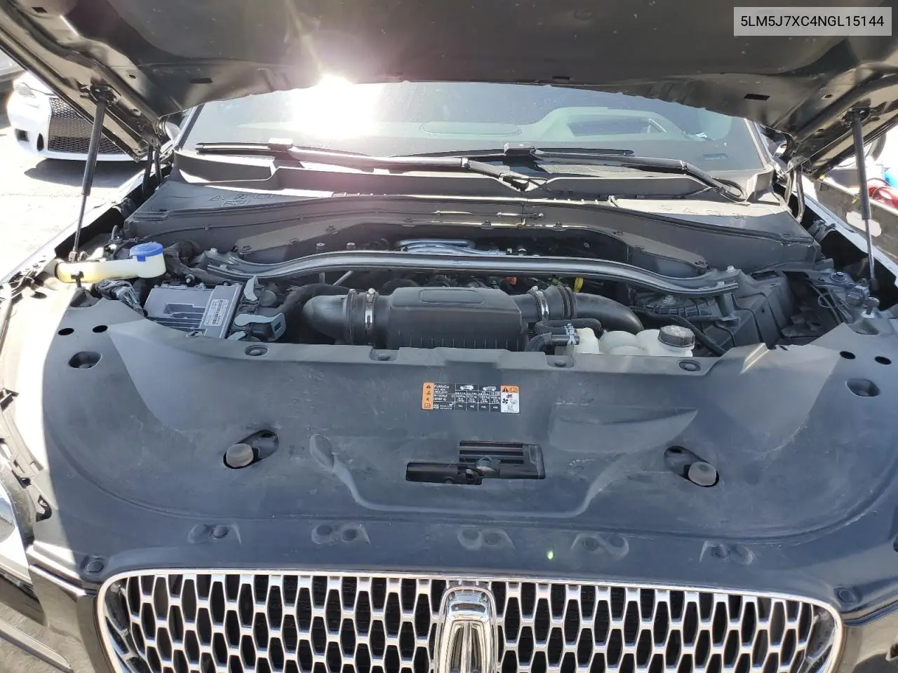 2022 Lincoln Aviator Reserve VIN: 5LM5J7XC4NGL15144 Lot: 57832985