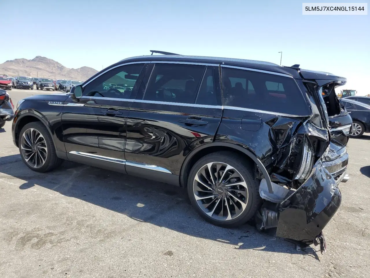 2022 Lincoln Aviator Reserve VIN: 5LM5J7XC4NGL15144 Lot: 57832985
