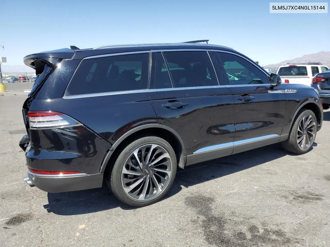 2022 Lincoln Aviator Reserve VIN: 5LM5J7XC4NGL15144 Lot: 57832985
