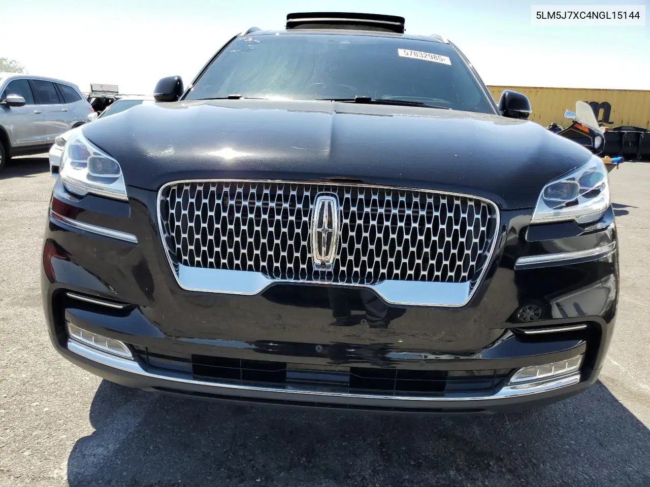 2022 Lincoln Aviator Reserve VIN: 5LM5J7XC4NGL15144 Lot: 57832985