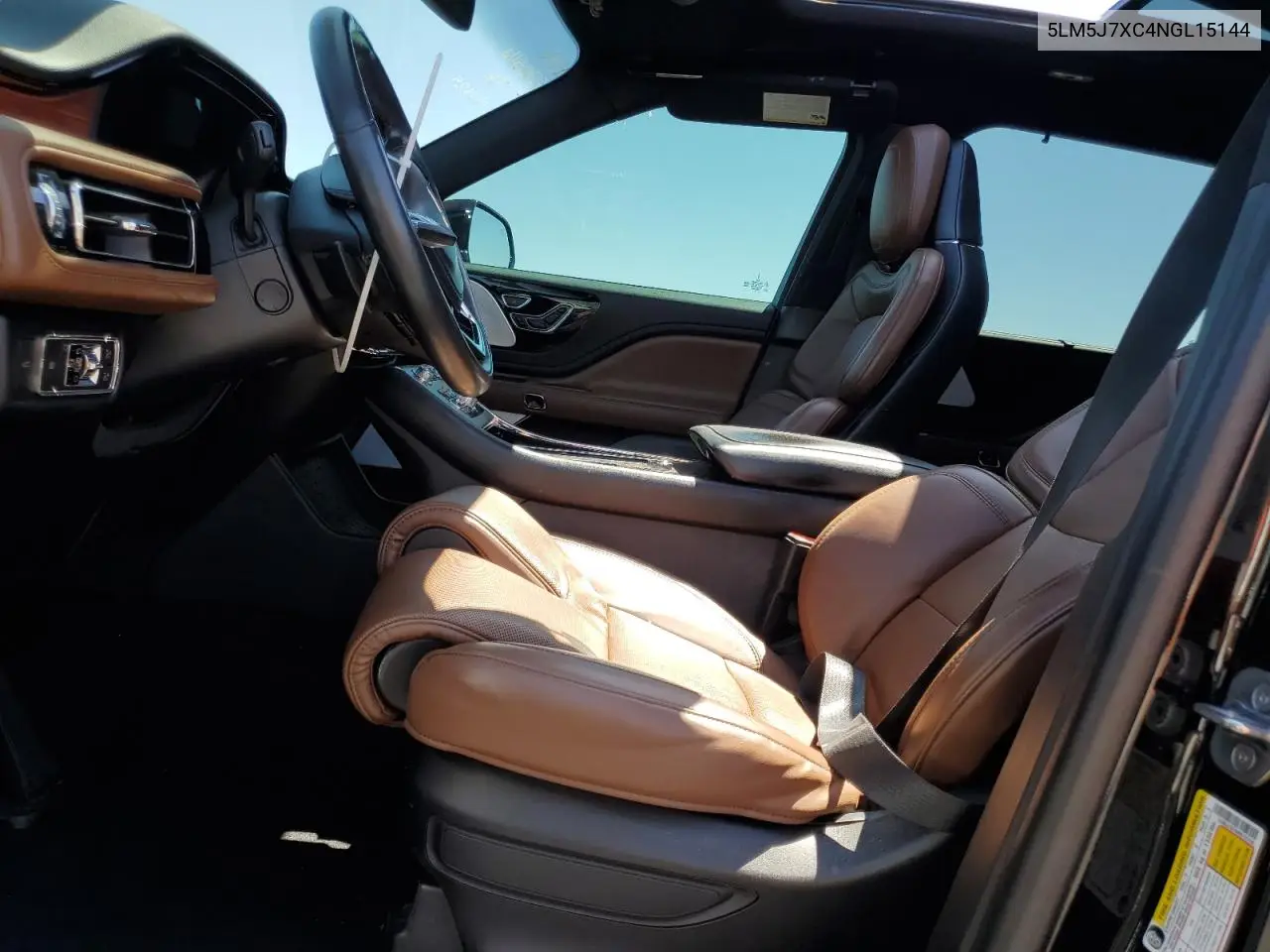 2022 Lincoln Aviator Reserve VIN: 5LM5J7XC4NGL15144 Lot: 57832985