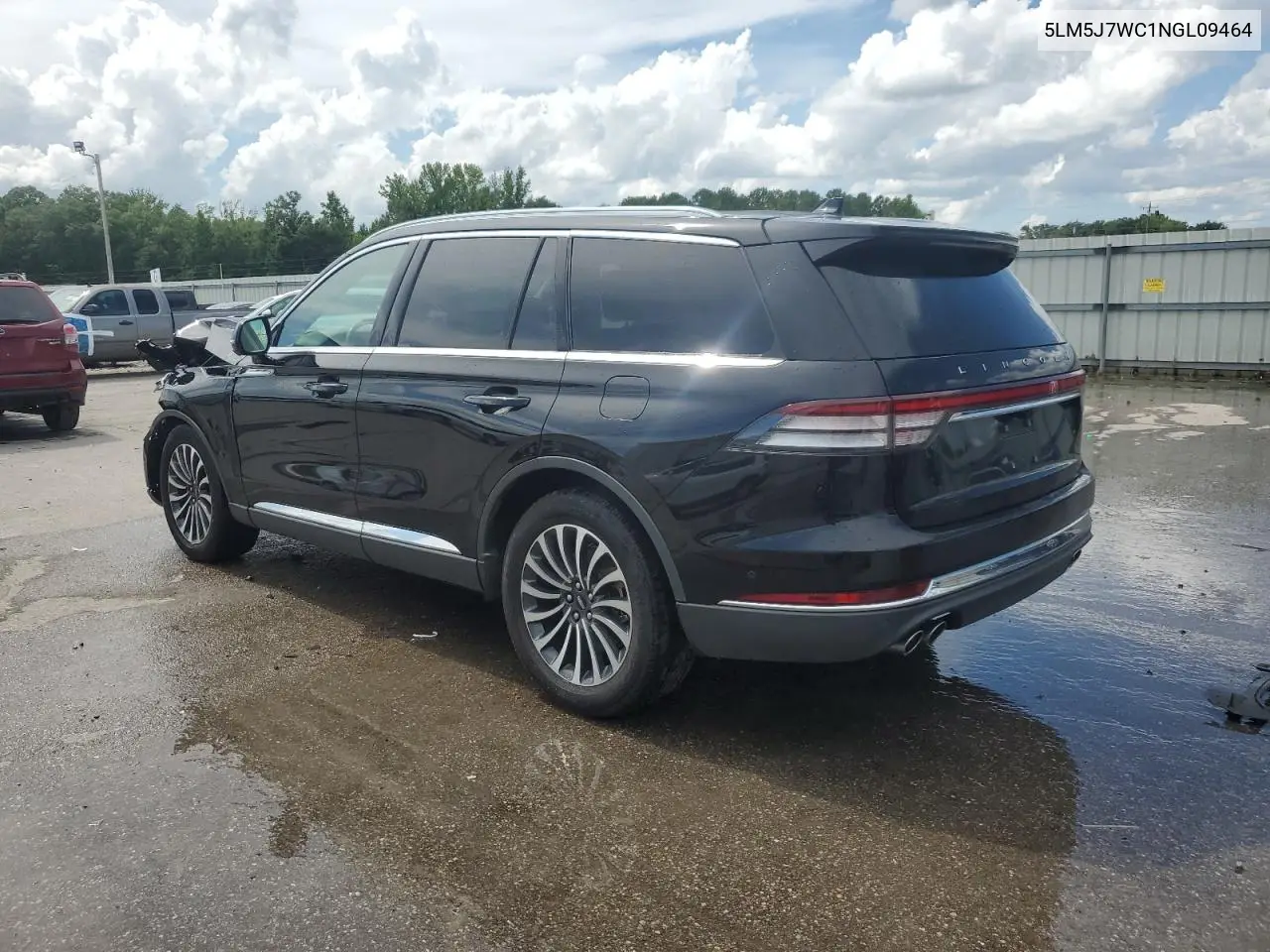 2022 Lincoln Aviator Reserve VIN: 5LM5J7WC1NGL09464 Lot: 60990835