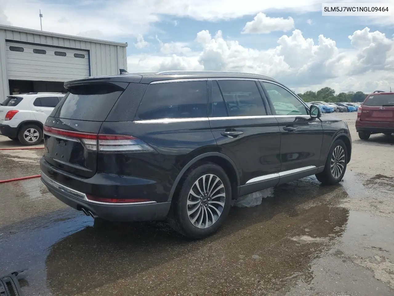2022 Lincoln Aviator Reserve VIN: 5LM5J7WC1NGL09464 Lot: 60990835